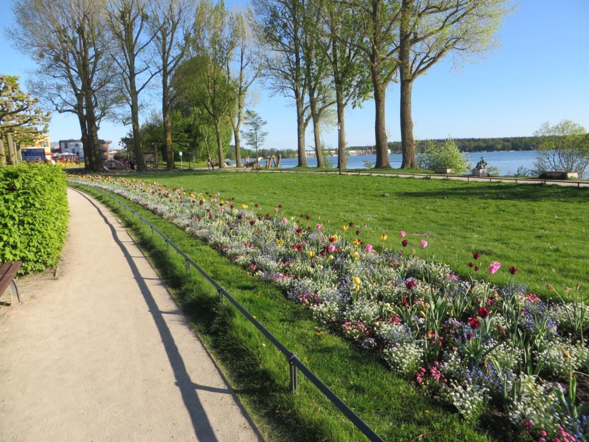 Ferienwohnungen "Marie" Mit Terrassen, Inclusive Park- Und Stellplaetze Am Haus, Mueritz-Strand Nur 700M, Altstadt 10Min, Ruhige Lage, Waren  Kültér fotó