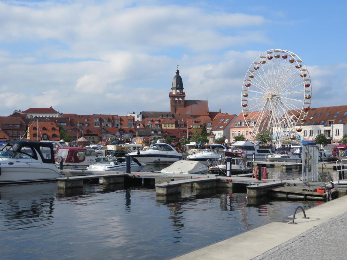 Ferienwohnungen "Marie" Mit Terrassen, Inclusive Park- Und Stellplaetze Am Haus, Mueritz-Strand Nur 700M, Altstadt 10Min, Ruhige Lage, Waren  Kültér fotó